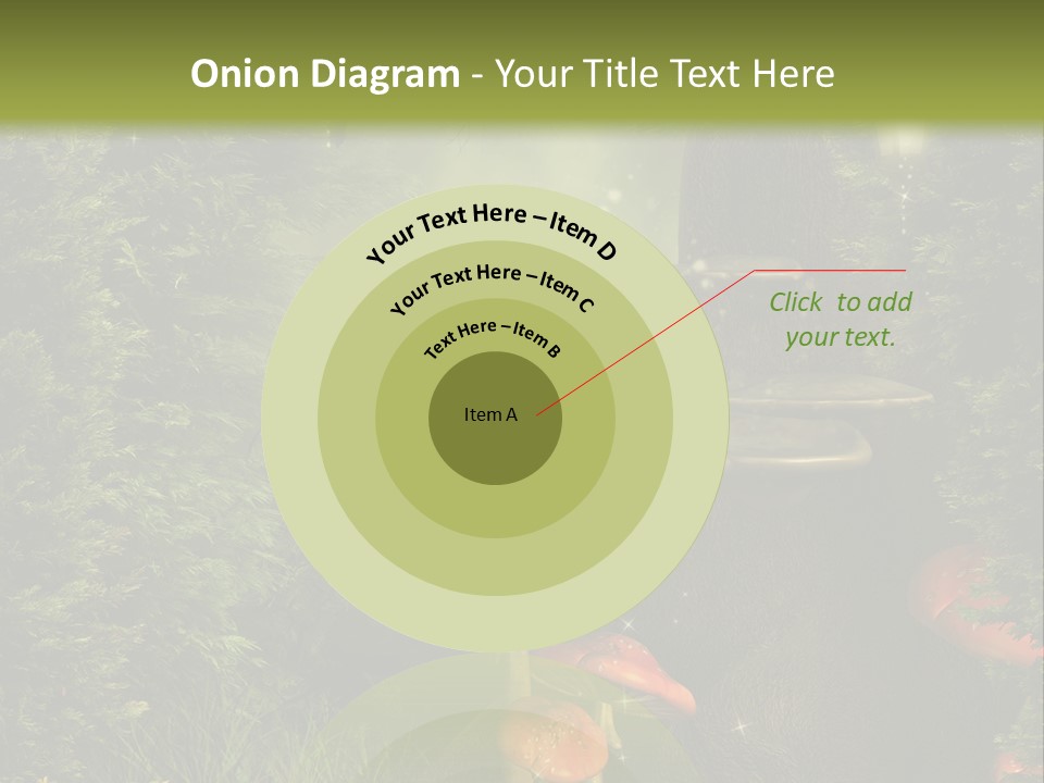 Ciemny Ilustracja Lato PowerPoint Template