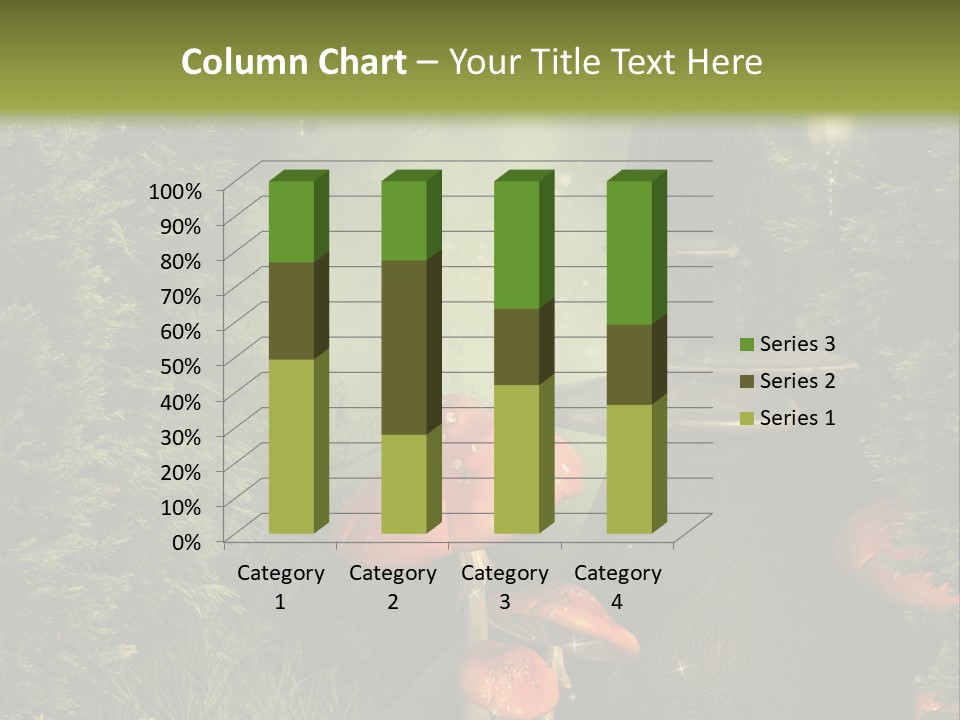 Ciemny Ilustracja Lato PowerPoint Template
