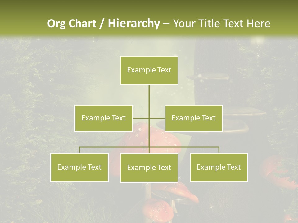 Ciemny Ilustracja Lato PowerPoint Template