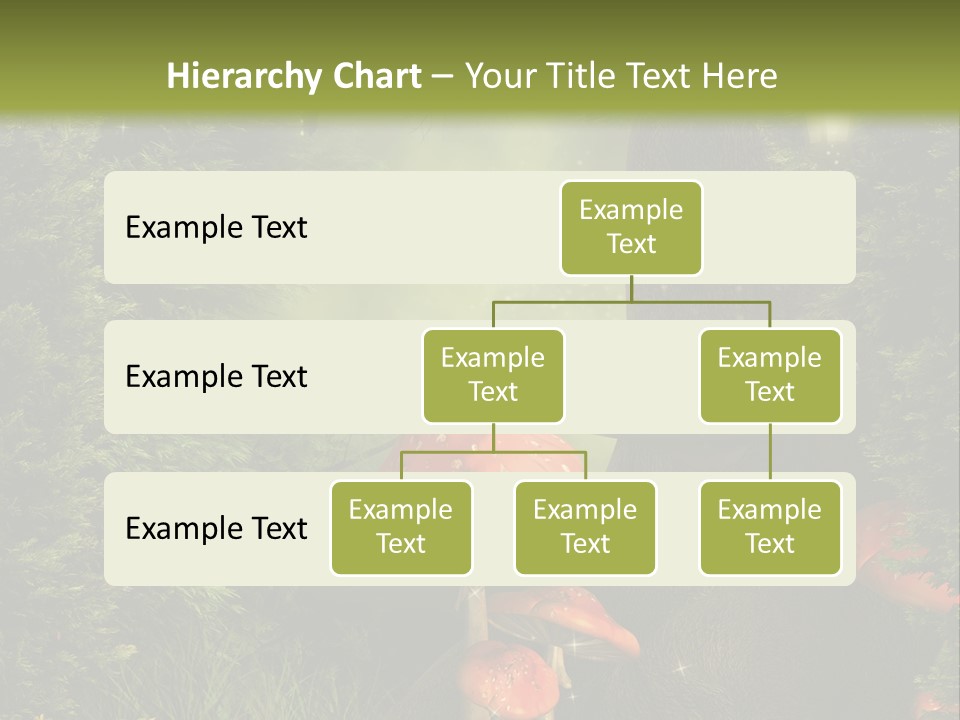 Ciemny Ilustracja Lato PowerPoint Template