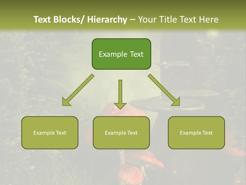 Ciemny Ilustracja Lato PowerPoint Template