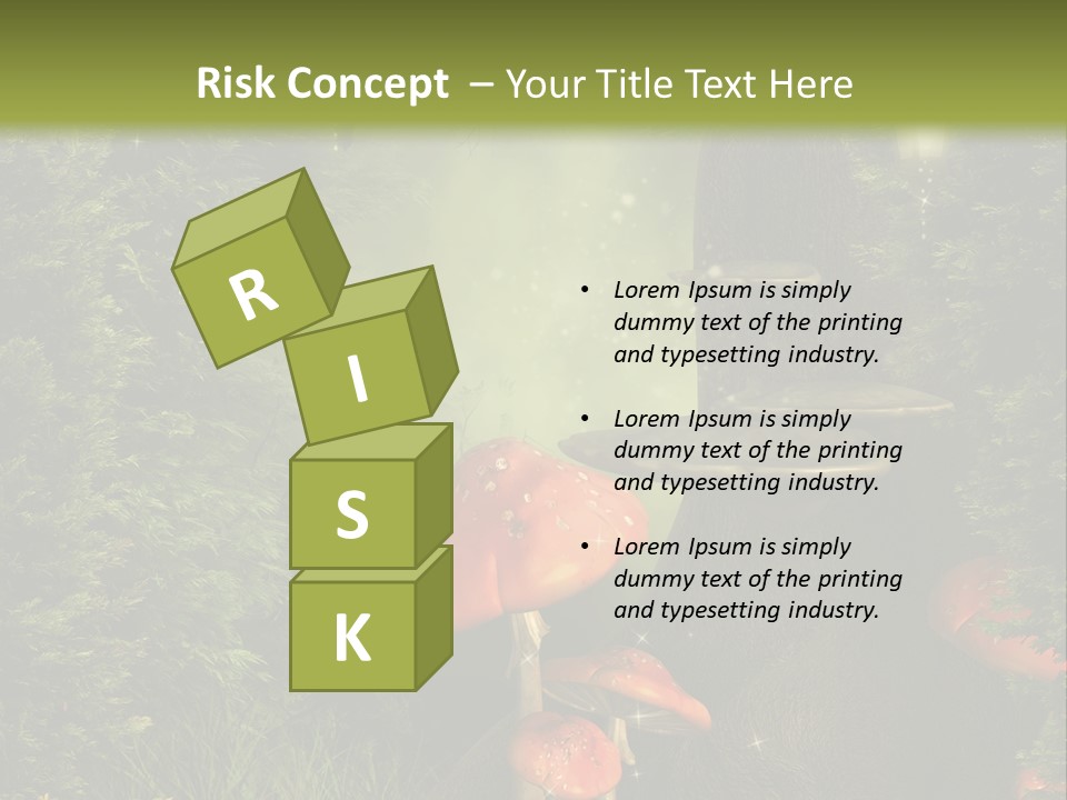 Ciemny Ilustracja Lato PowerPoint Template