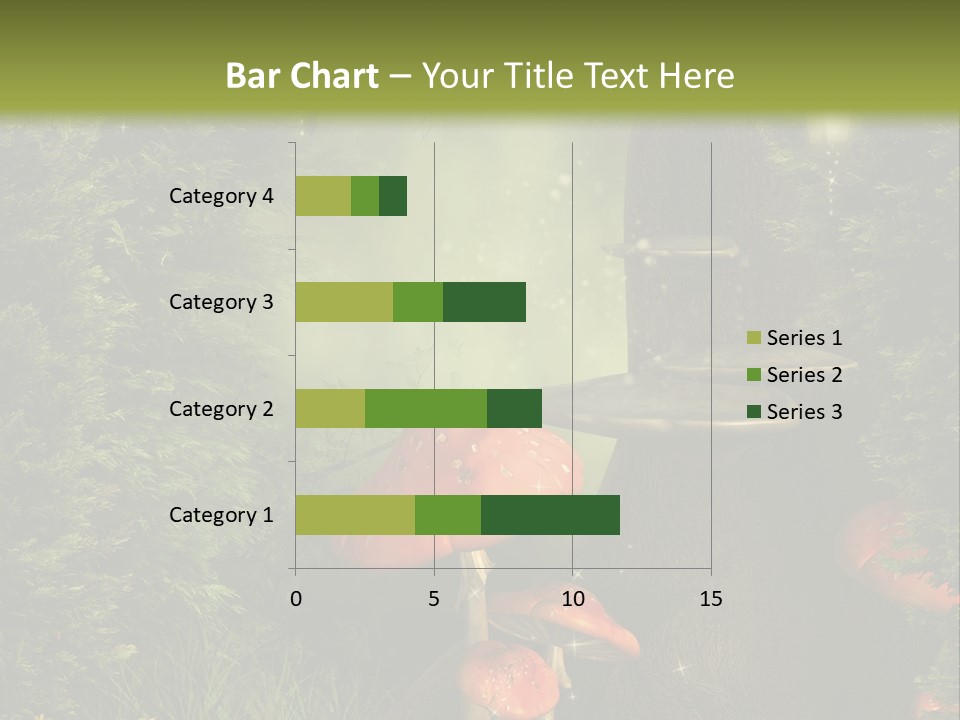 Ciemny Ilustracja Lato PowerPoint Template