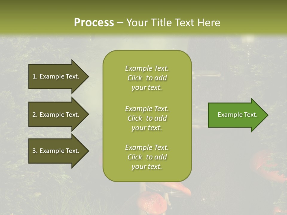 Ciemny Ilustracja Lato PowerPoint Template