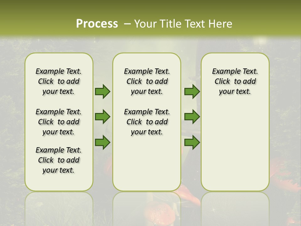 Ciemny Ilustracja Lato PowerPoint Template