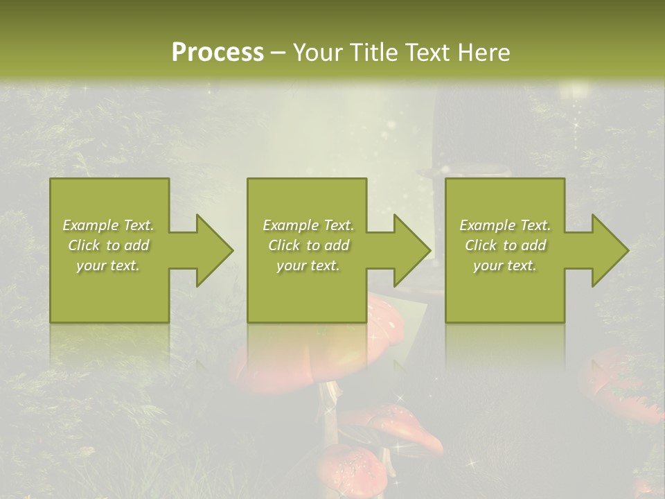 Ciemny Ilustracja Lato PowerPoint Template