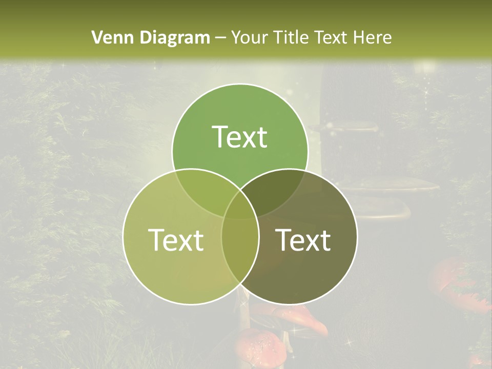 Ciemny Ilustracja Lato PowerPoint Template