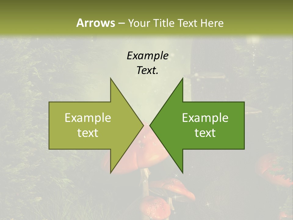 Ciemny Ilustracja Lato PowerPoint Template