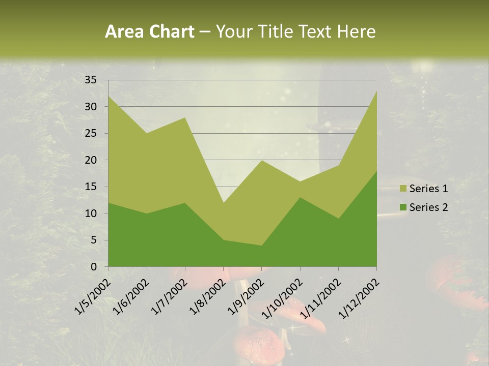 Ciemny Ilustracja Lato PowerPoint Template