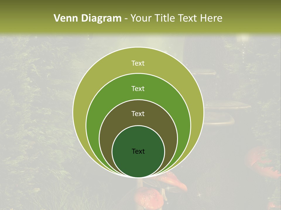 Ciemny Ilustracja Lato PowerPoint Template