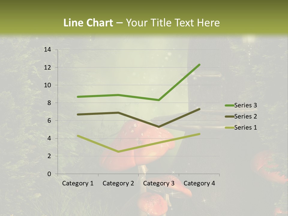 Ciemny Ilustracja Lato PowerPoint Template