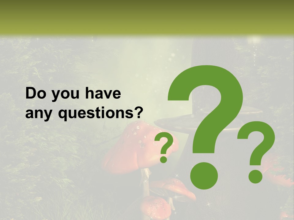 Ciemny Ilustracja Lato PowerPoint Template