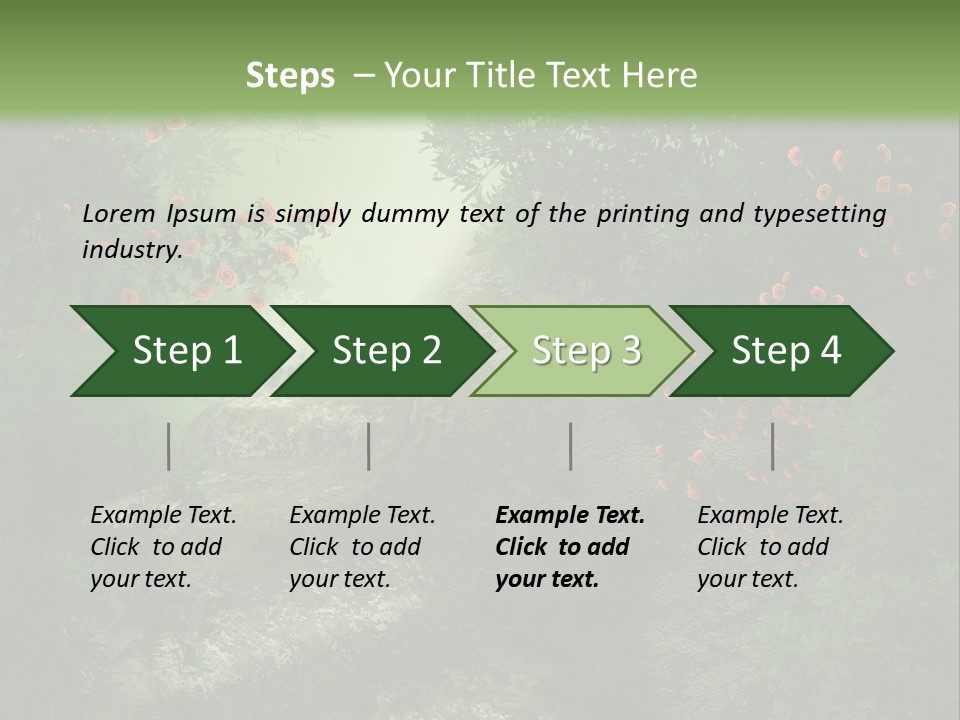 Kwiat Ciemny Drewniany PowerPoint Template