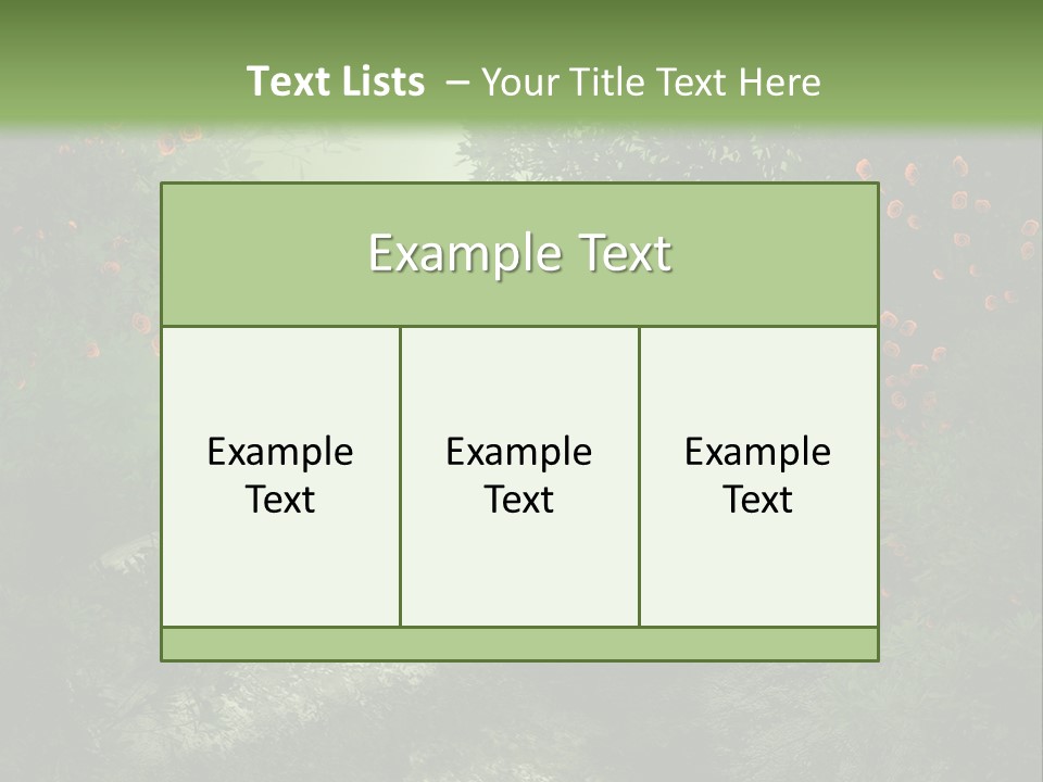 Kwiat Ciemny Drewniany PowerPoint Template