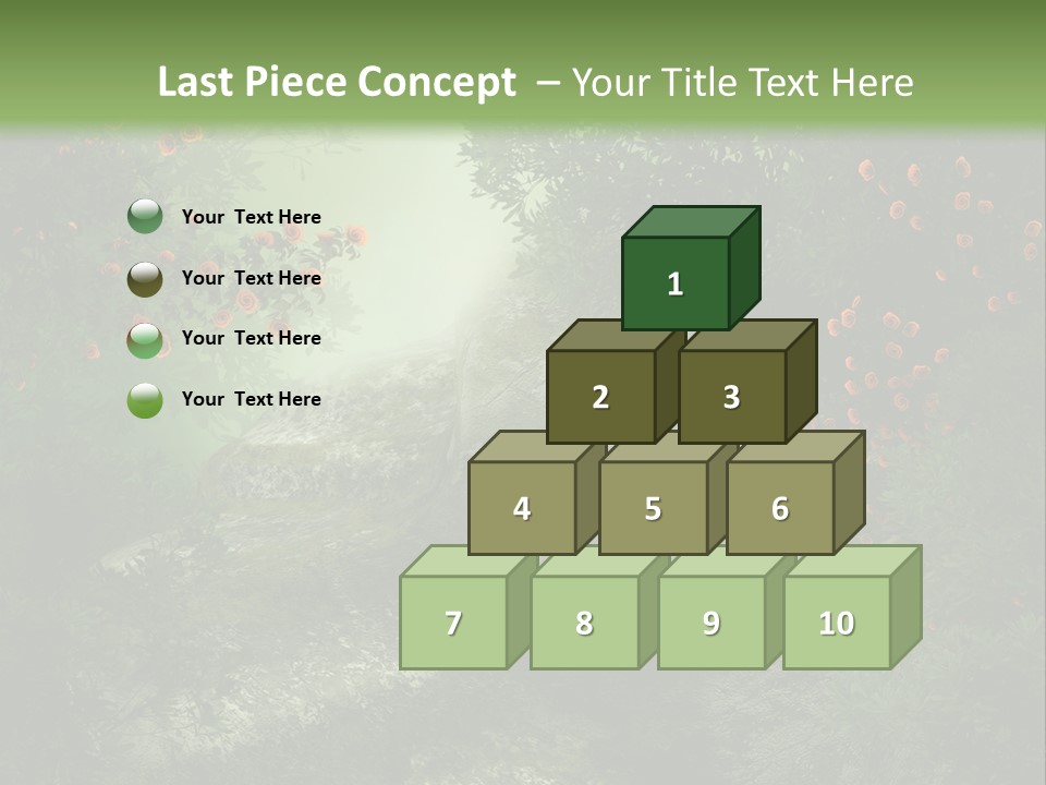 Kwiat Ciemny Drewniany PowerPoint Template