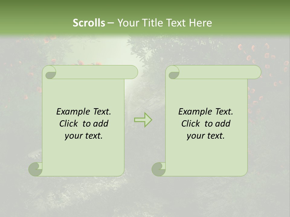 Kwiat Ciemny Drewniany PowerPoint Template