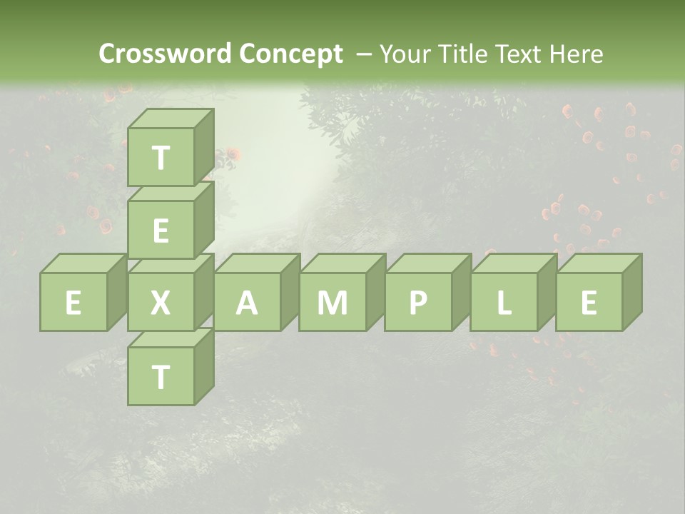 Kwiat Ciemny Drewniany PowerPoint Template