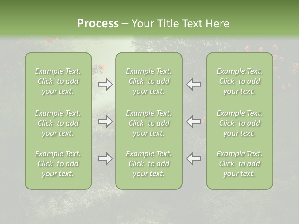 Kwiat Ciemny Drewniany PowerPoint Template