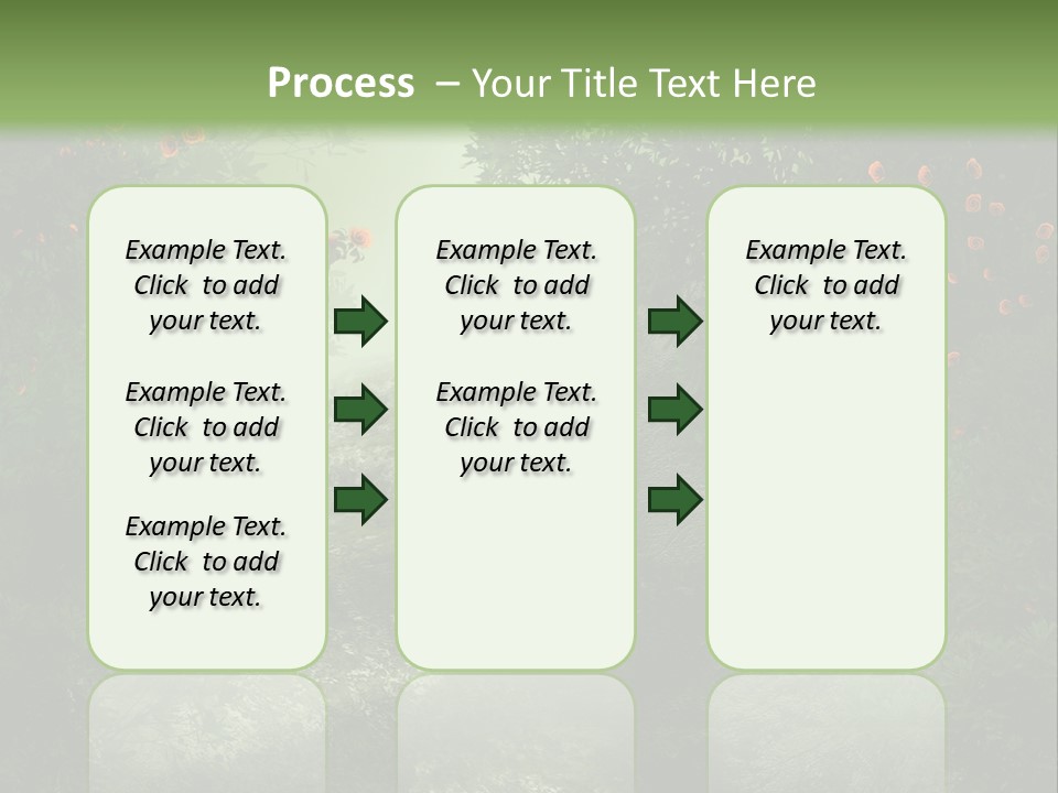 Kwiat Ciemny Drewniany PowerPoint Template