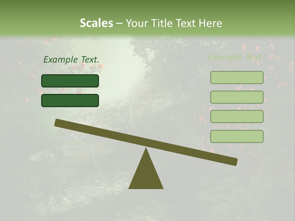 Kwiat Ciemny Drewniany PowerPoint Template