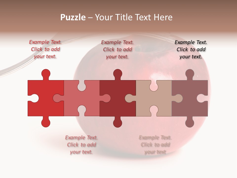 Eat Healthy Fit PowerPoint Template