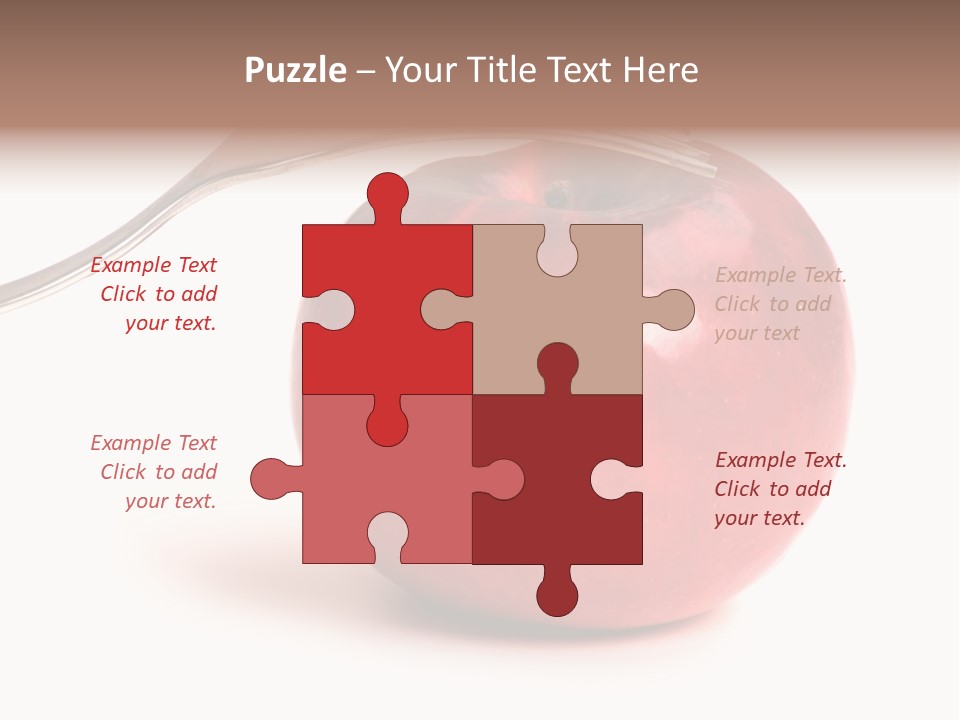 Eat Healthy Fit PowerPoint Template