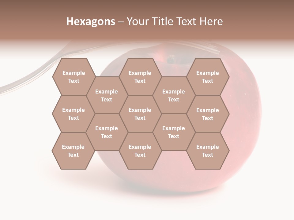 Eat Healthy Fit PowerPoint Template