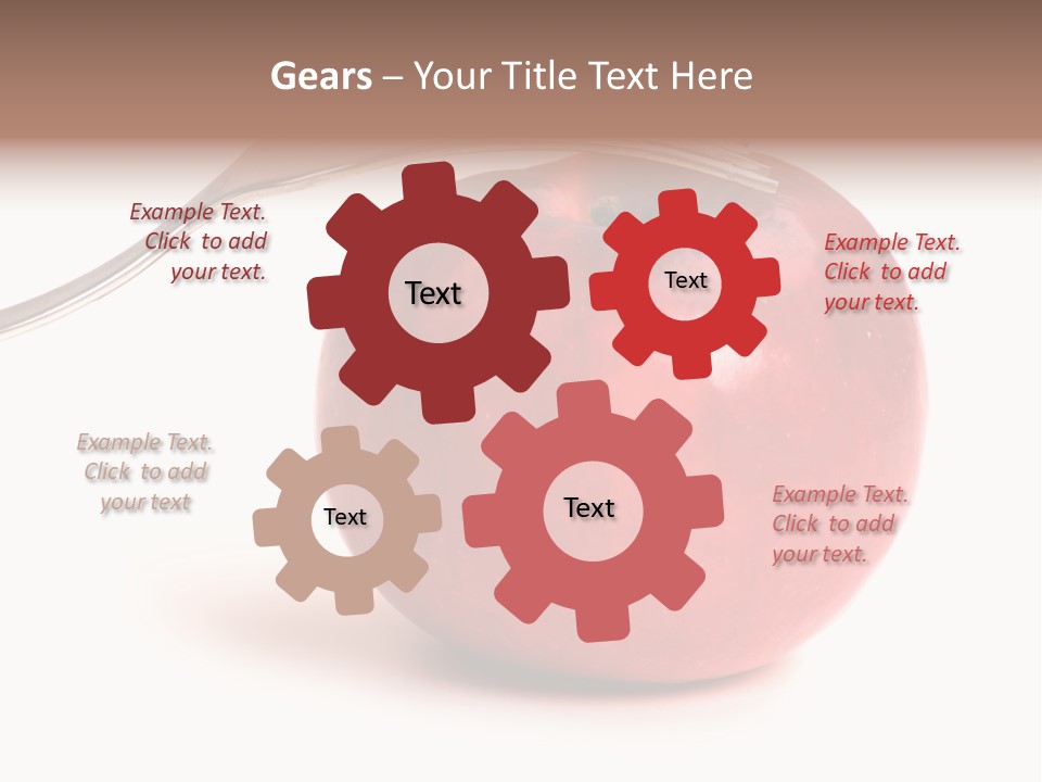 Eat Healthy Fit PowerPoint Template