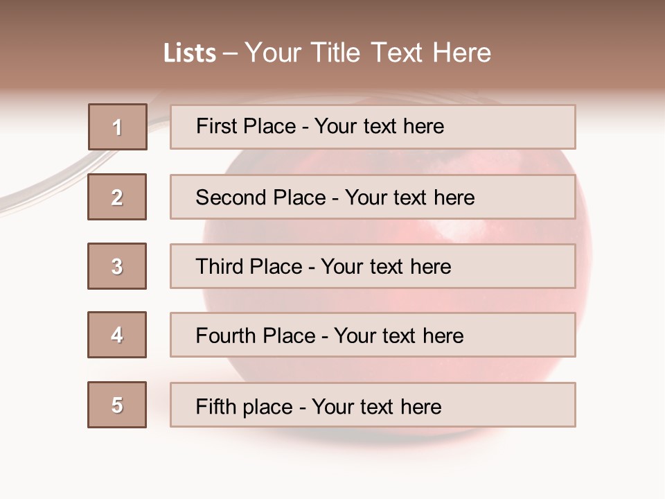 Eat Healthy Fit PowerPoint Template