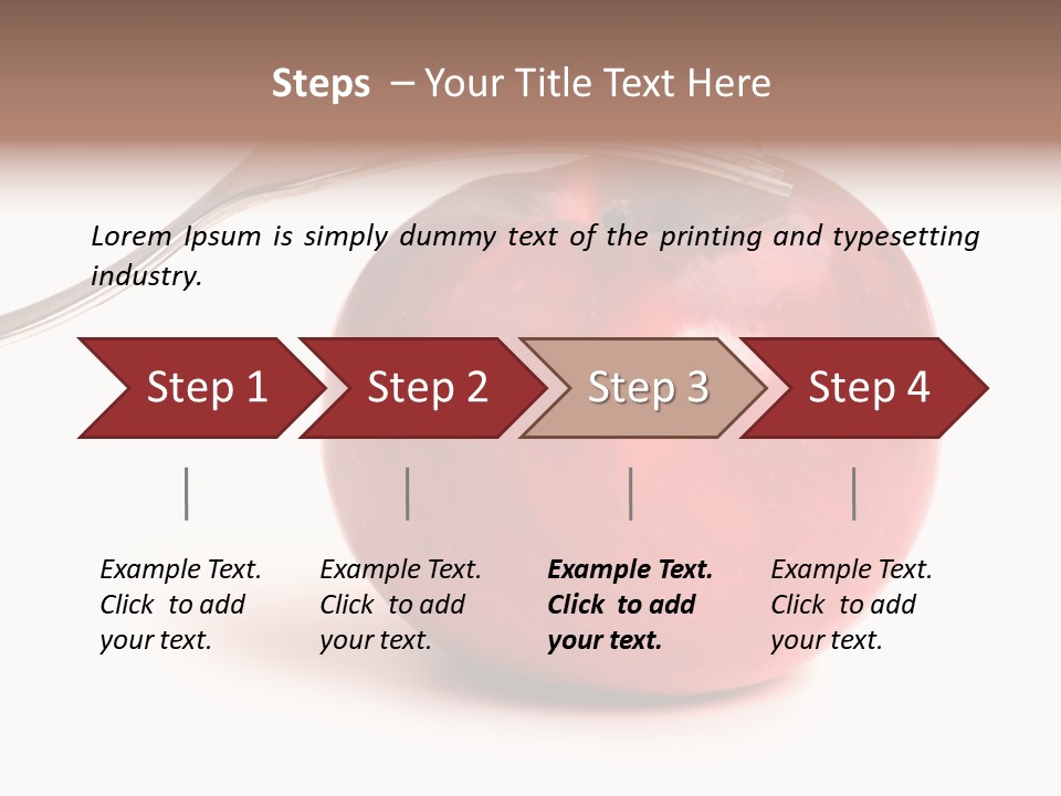 Eat Healthy Fit PowerPoint Template