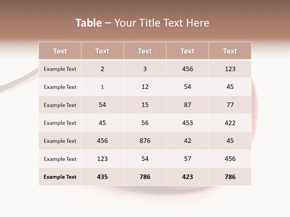 Eat Healthy Fit PowerPoint Template