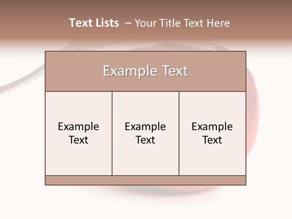 Eat Healthy Fit PowerPoint Template