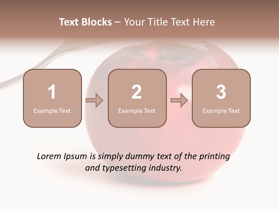 Eat Healthy Fit PowerPoint Template