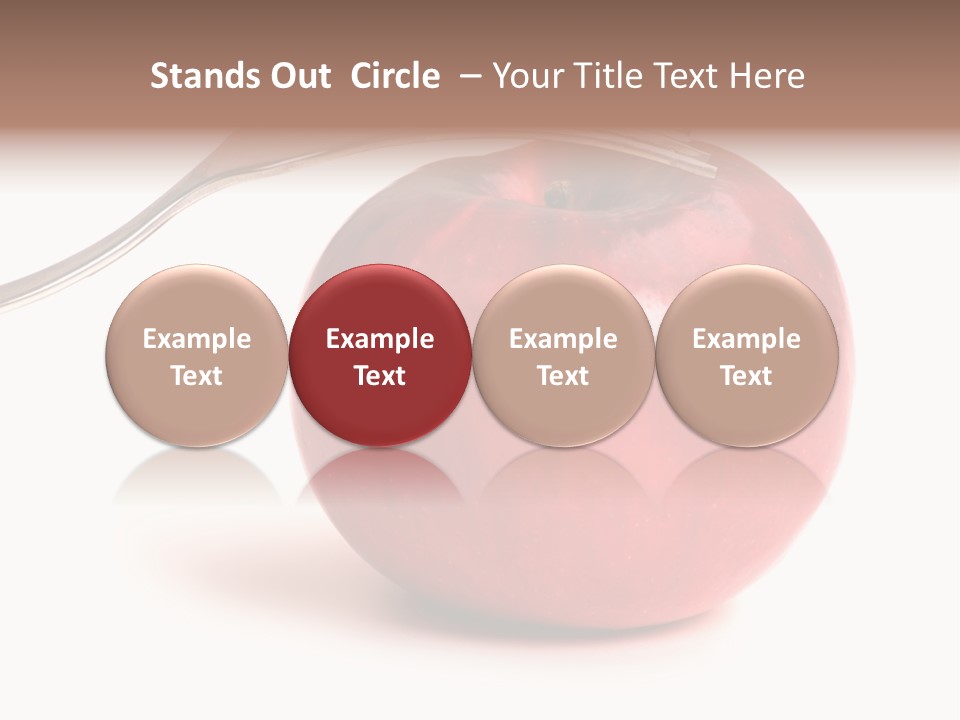 Eat Healthy Fit PowerPoint Template