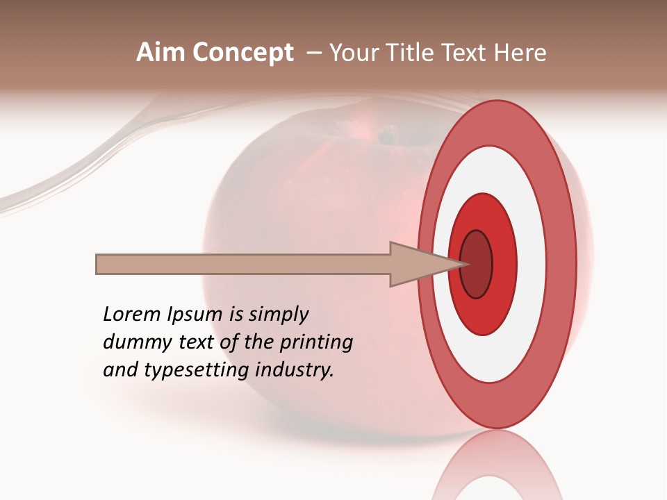 Eat Healthy Fit PowerPoint Template