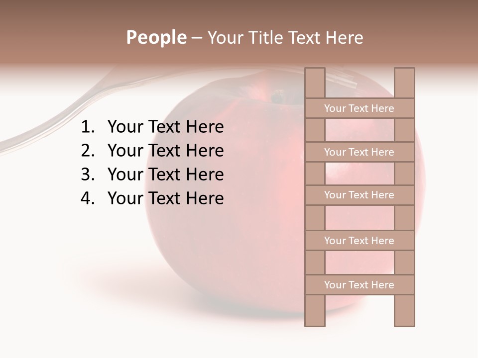 Eat Healthy Fit PowerPoint Template