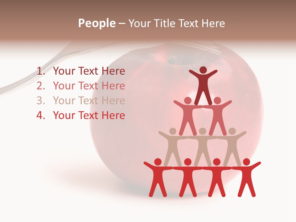 Eat Healthy Fit PowerPoint Template