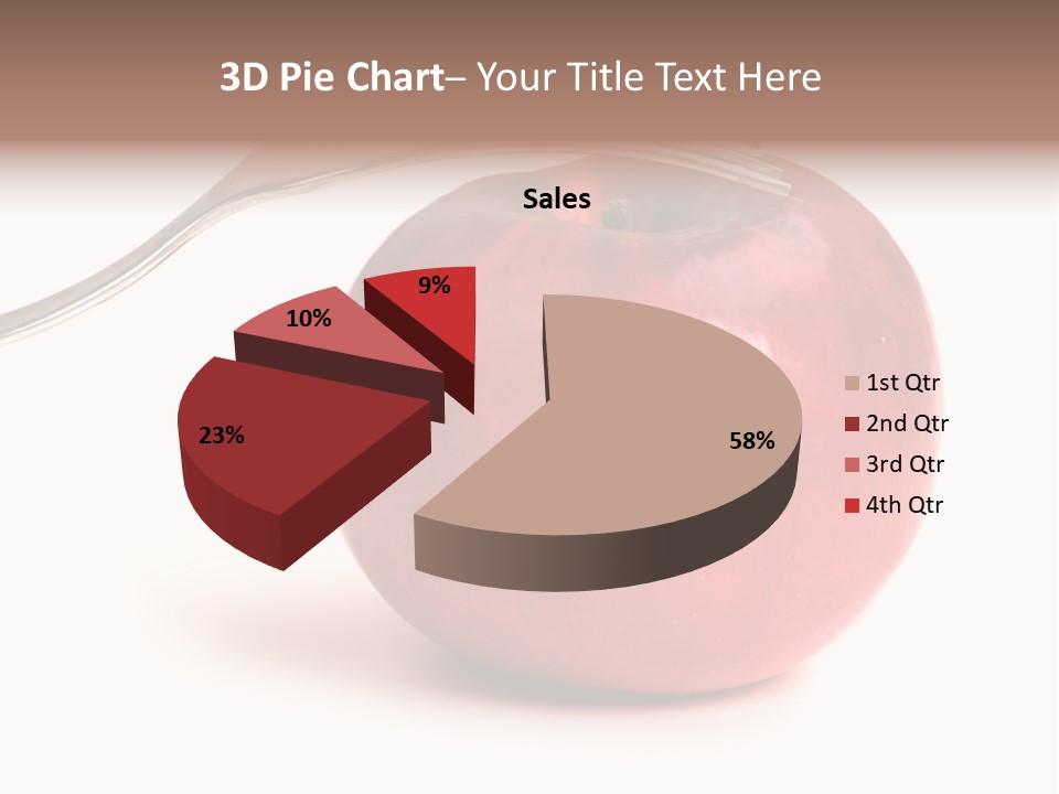 Eat Healthy Fit PowerPoint Template