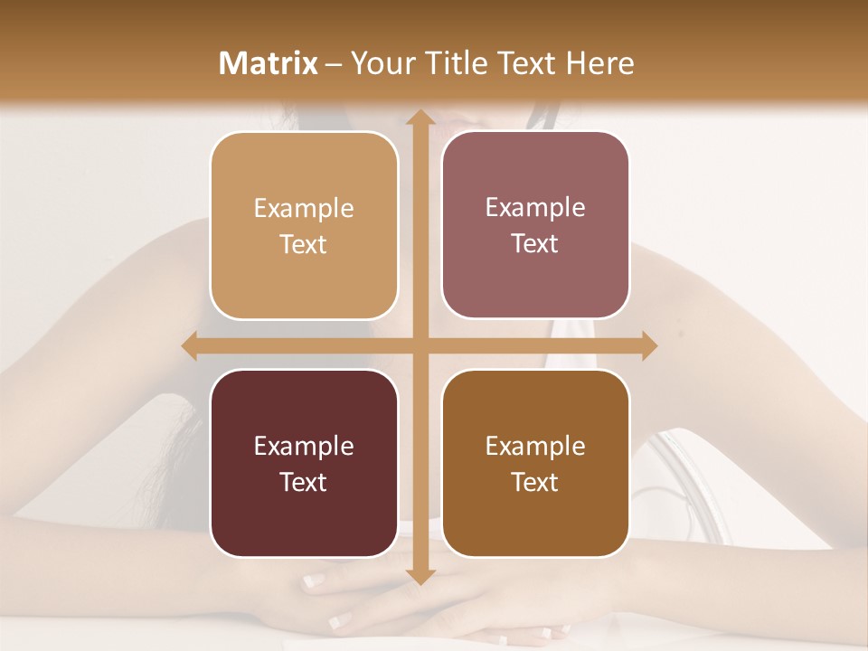 Knife Table Weightcare PowerPoint Template