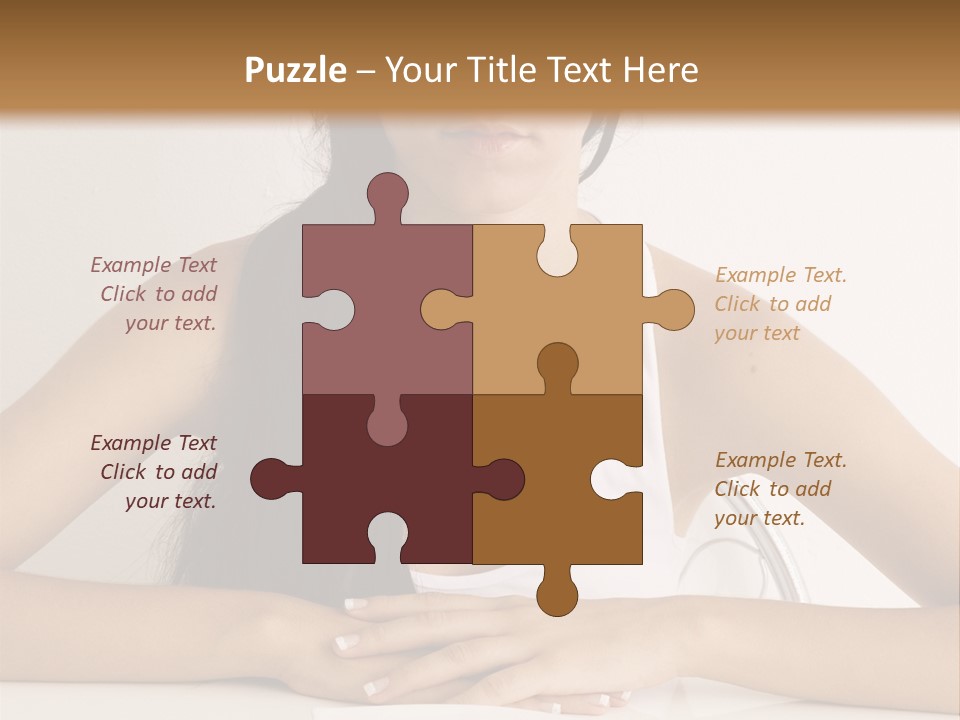 Knife Table Weightcare PowerPoint Template