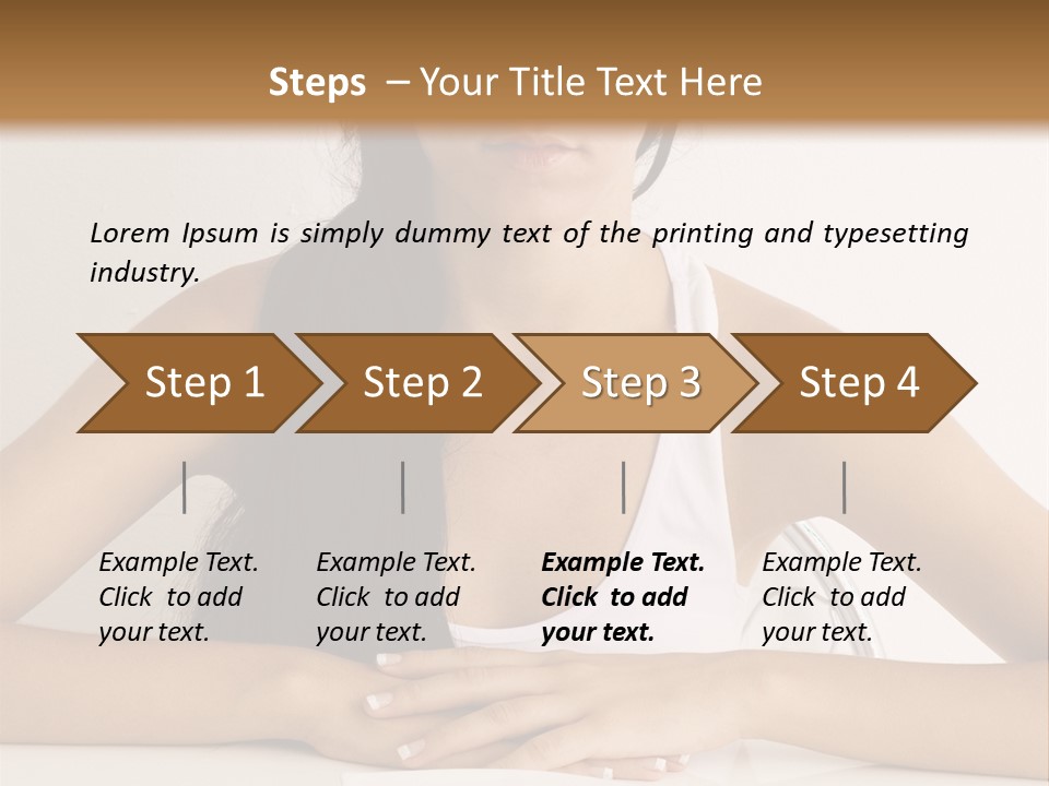 Knife Table Weightcare PowerPoint Template