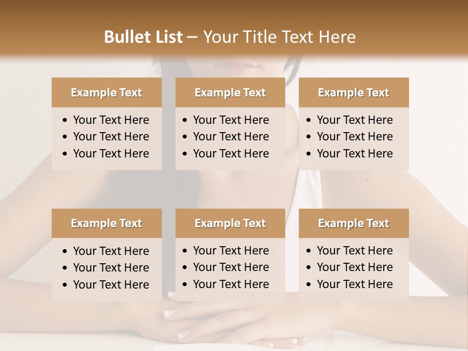 Knife Table Weightcare PowerPoint Template