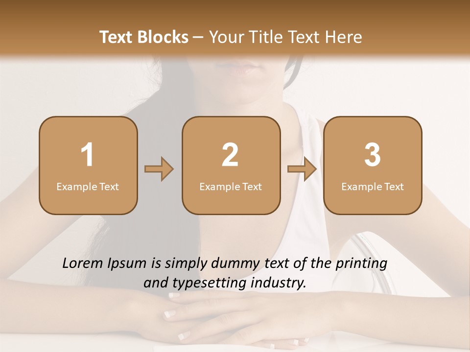 Knife Table Weightcare PowerPoint Template