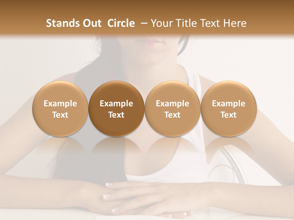 Knife Table Weightcare PowerPoint Template