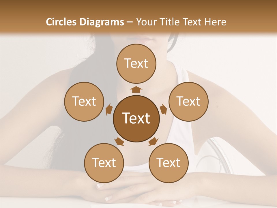 Knife Table Weightcare PowerPoint Template