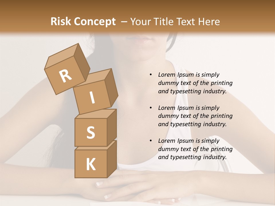 Knife Table Weightcare PowerPoint Template