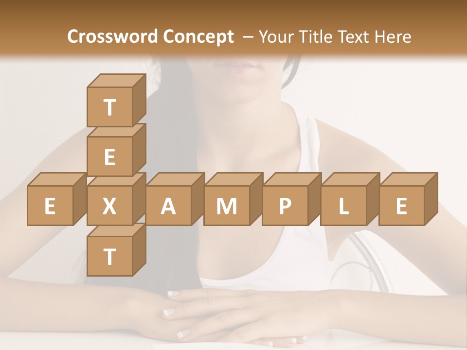 Knife Table Weightcare PowerPoint Template