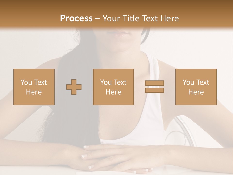 Knife Table Weightcare PowerPoint Template