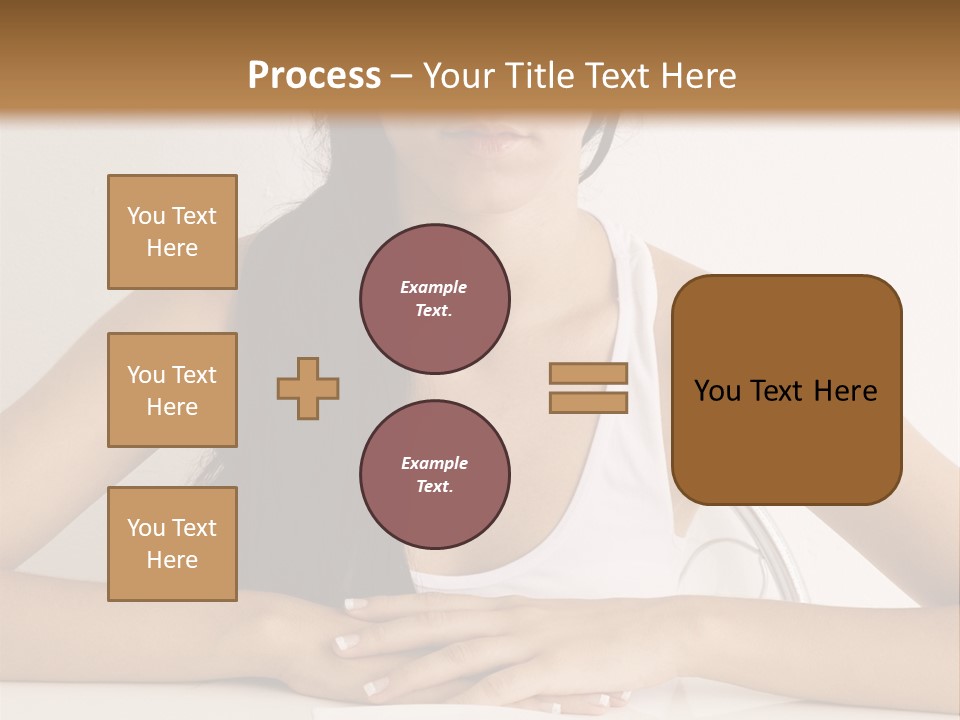 Knife Table Weightcare PowerPoint Template