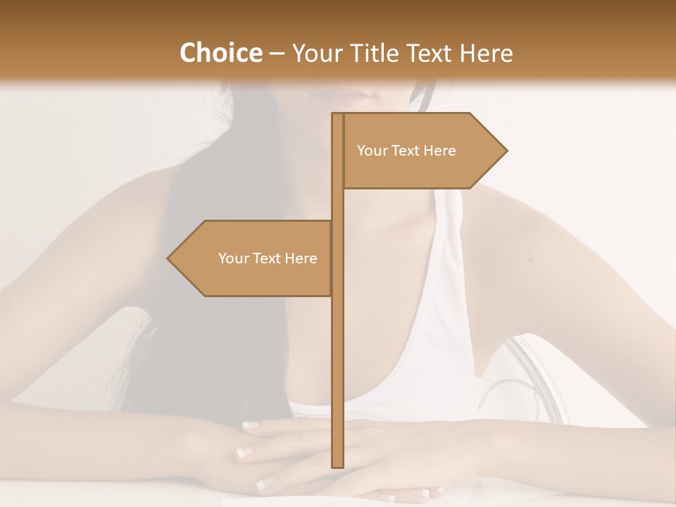 Knife Table Weightcare PowerPoint Template